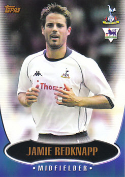 Jamie Redknapp Tottenham Hotspur 2003 Topps Premier Gold #T4